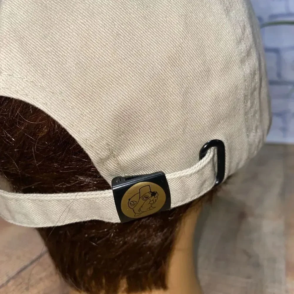 Adjustable khaki Buc-ee's baseball hat Bucees